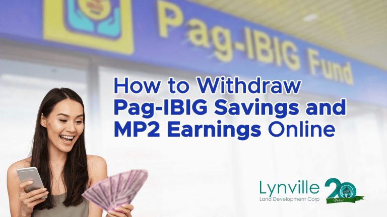 A person accessing her mobile phone to withdraw her MP@ Savings
