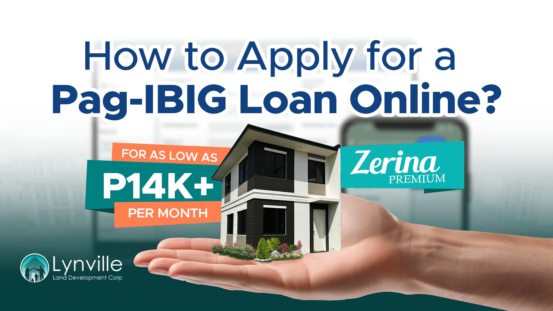 Applying for a Pag-IBIG loan online using a laptop with online loan application form and different loan types displayed