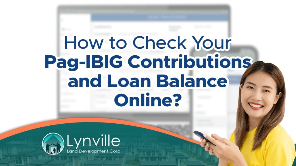 Person checking Pag-IBIG contributions and loan balance online using Virtual Pag-IBIG website on a phone