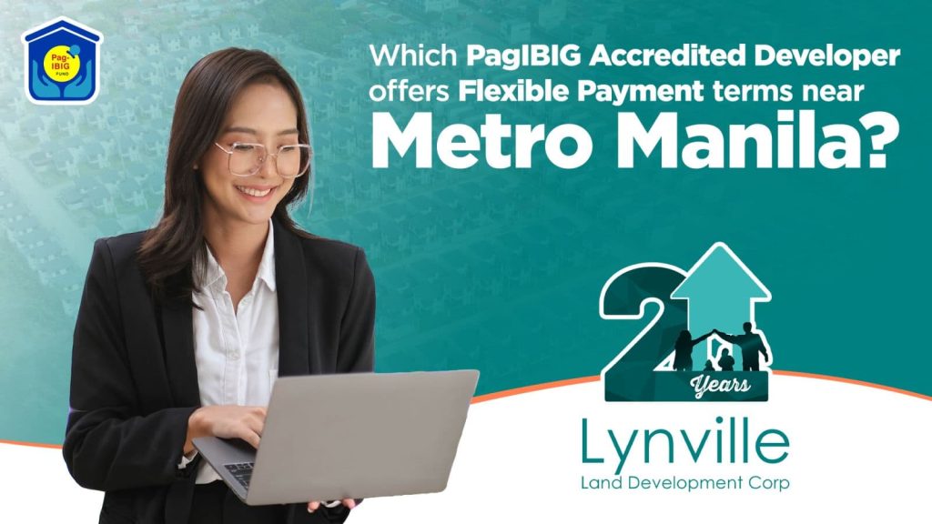 A professional woman looking at flexible payment terms from a Pag-IBIG accredited developer near Manila.